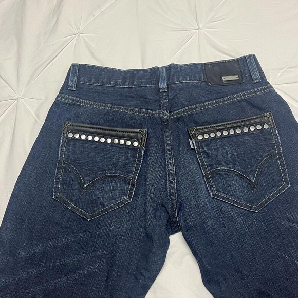 Vintage Levis Silver Tab Bootcut Denim Jeans 31 Mens Size Distressed Y2K Riveted - Picture 5 of 7